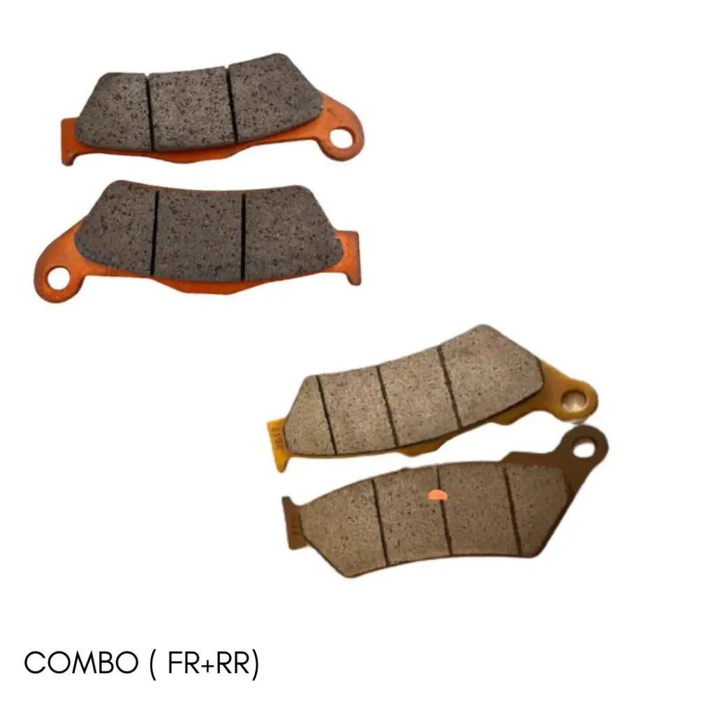 Combo Re Super Meteor 650 Front And Rear Brake Pads ( 2 Sets) - Sintered Brembo 1