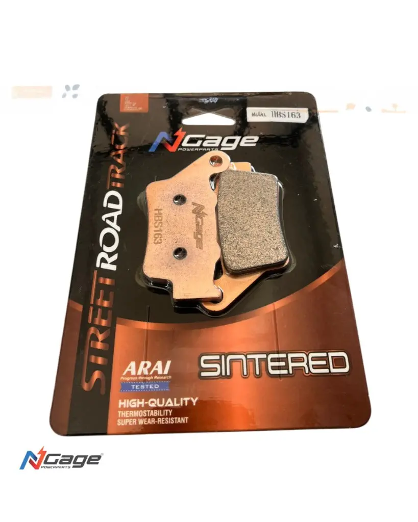 Jawa - Yezdi (42,Classic , Adventure , Roadster)| Rear Sintered Brake Pads | Ngage Powerparts - Arai Certified For Extreme Performance 1