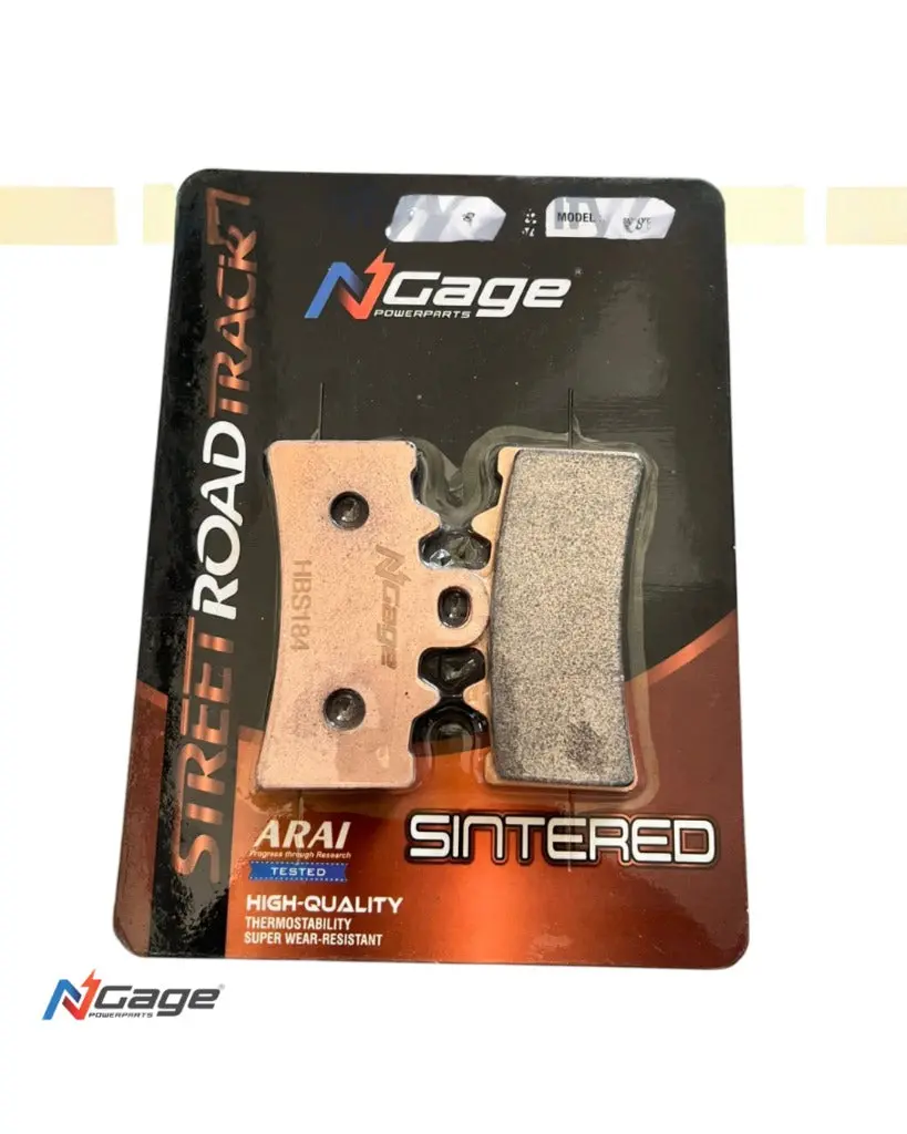Bajaj Ns 200 - Dominar 250/400 (Ug19 ) | Front Sintered Brake Pads | Ngage Powerparts - Arai Certified For Extreme Performance 1