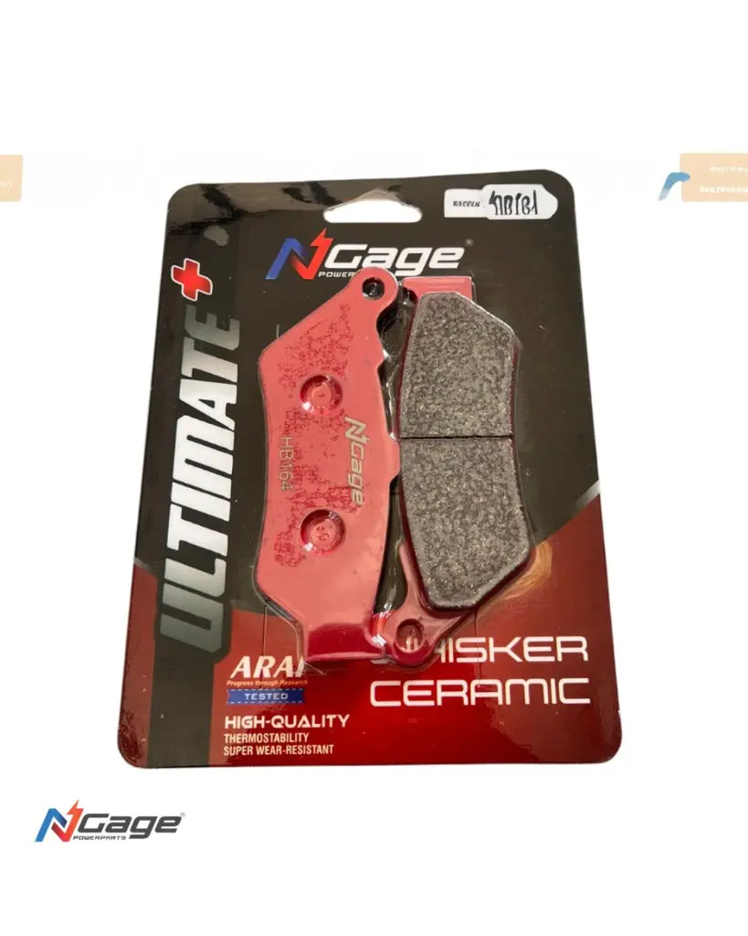 Re Interceptor 650- Continental Gt 650 | Front Whisker Ceramic Ultimate + Brake Pads | Ngage Powerparts 1