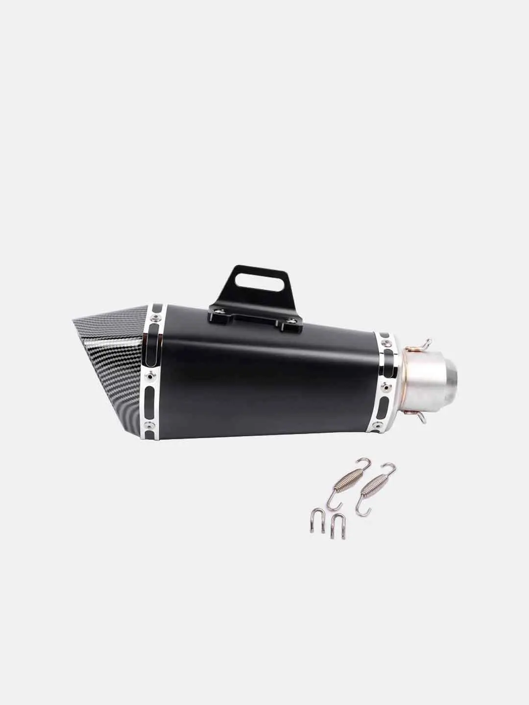 Akra Black End Carbon Exhaust 1