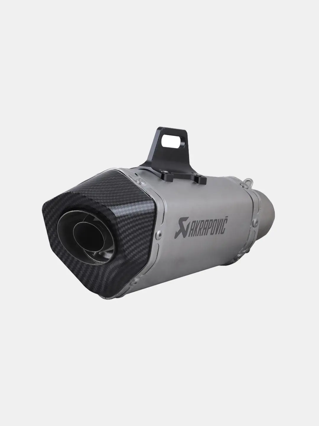 Akrapovic Cnc Silver End Carbon Exhaust 1