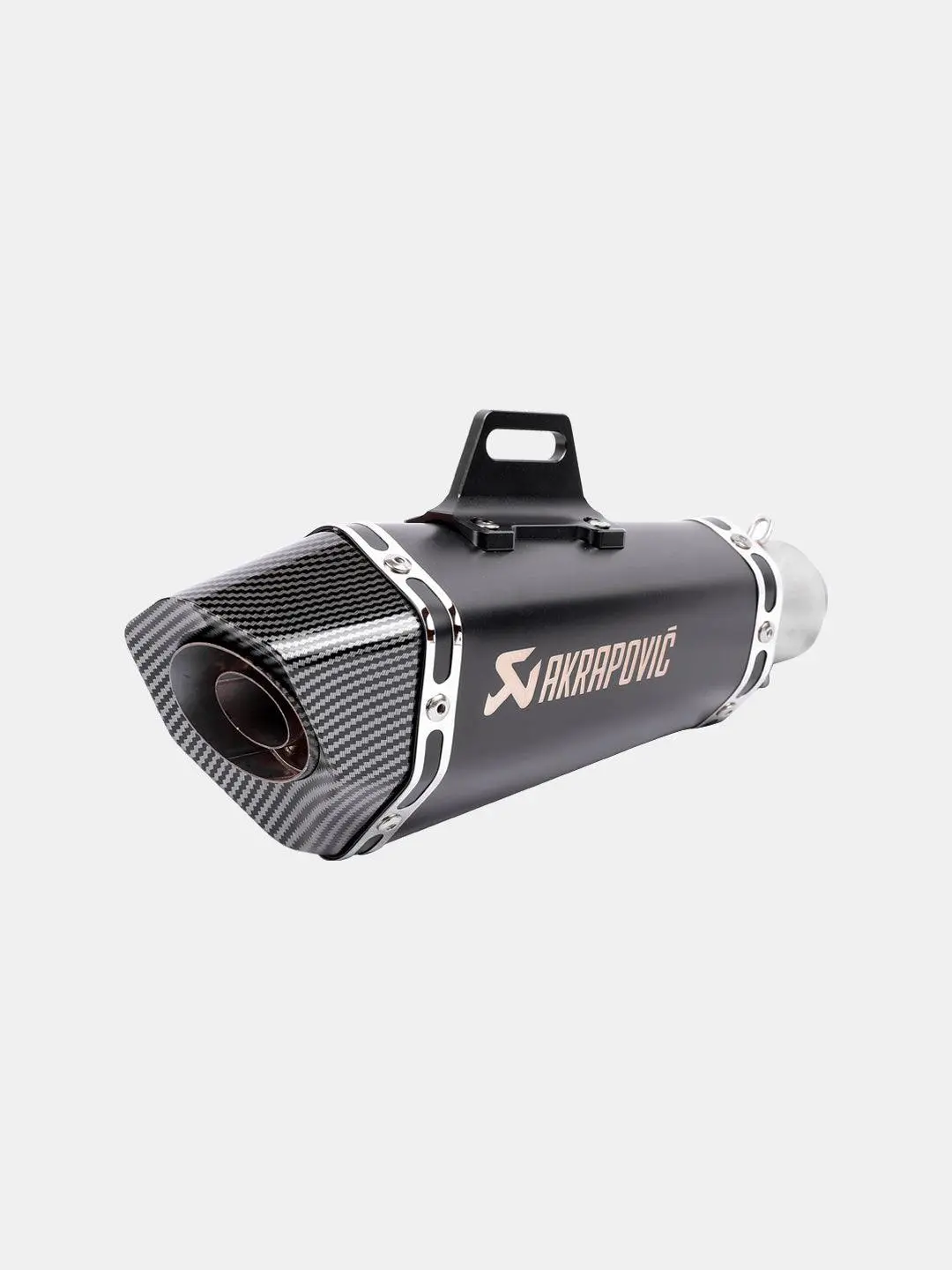 Akrapovic Exhaust End Carbon 1