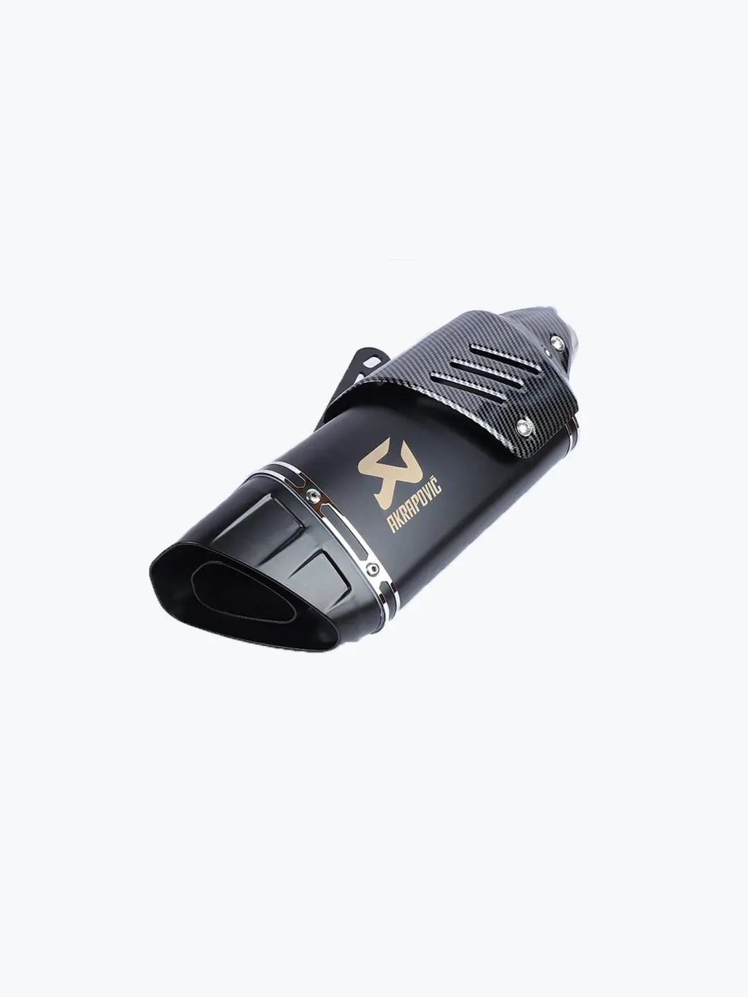 Akrapovic Full Black Carbon Shield Exhaust Premium 1