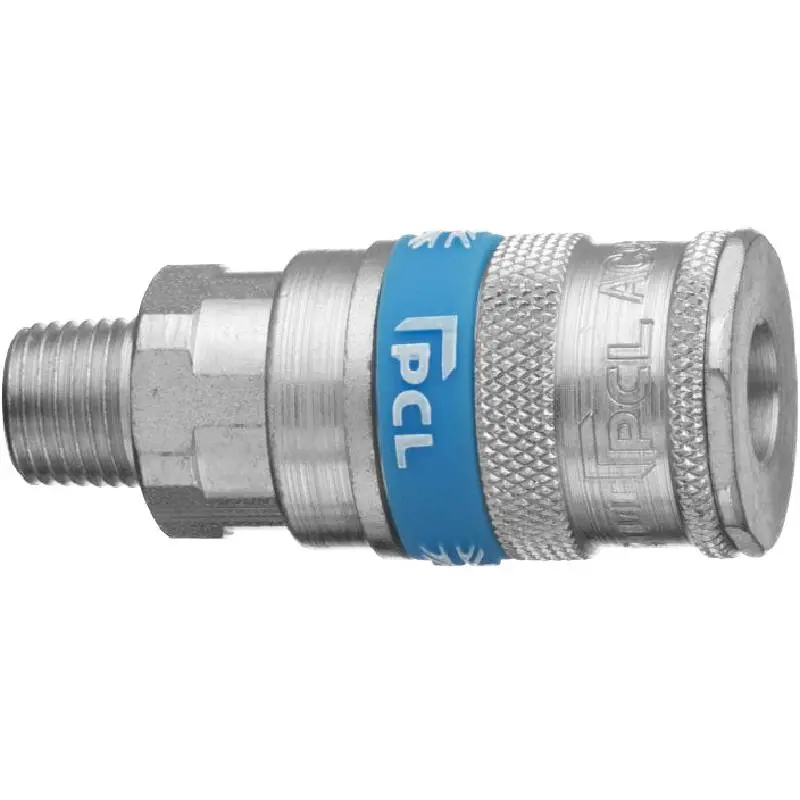 Pcl 'Vertex' Couplings 1/4 Bsp Male. Pack Of 2 1