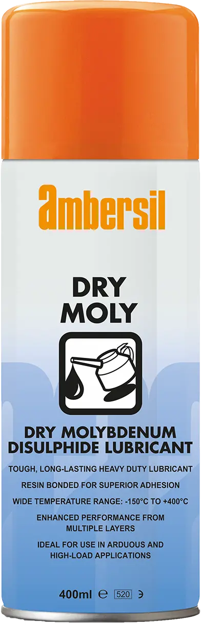 Ambersil Amb111 Dry Moly Aerosol 400Ml — Dry Film Lubricant 1