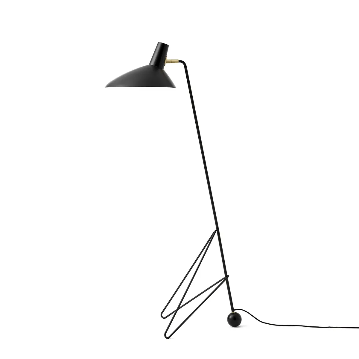 &Tradition | Tripod Hm8 Floor Lamp | Black 1