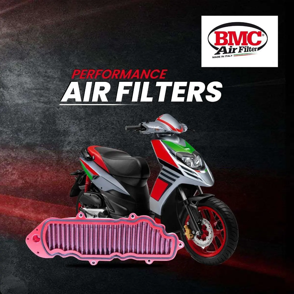 Aprilia Sr150 / Sr 160 Bmc Air Filter 1