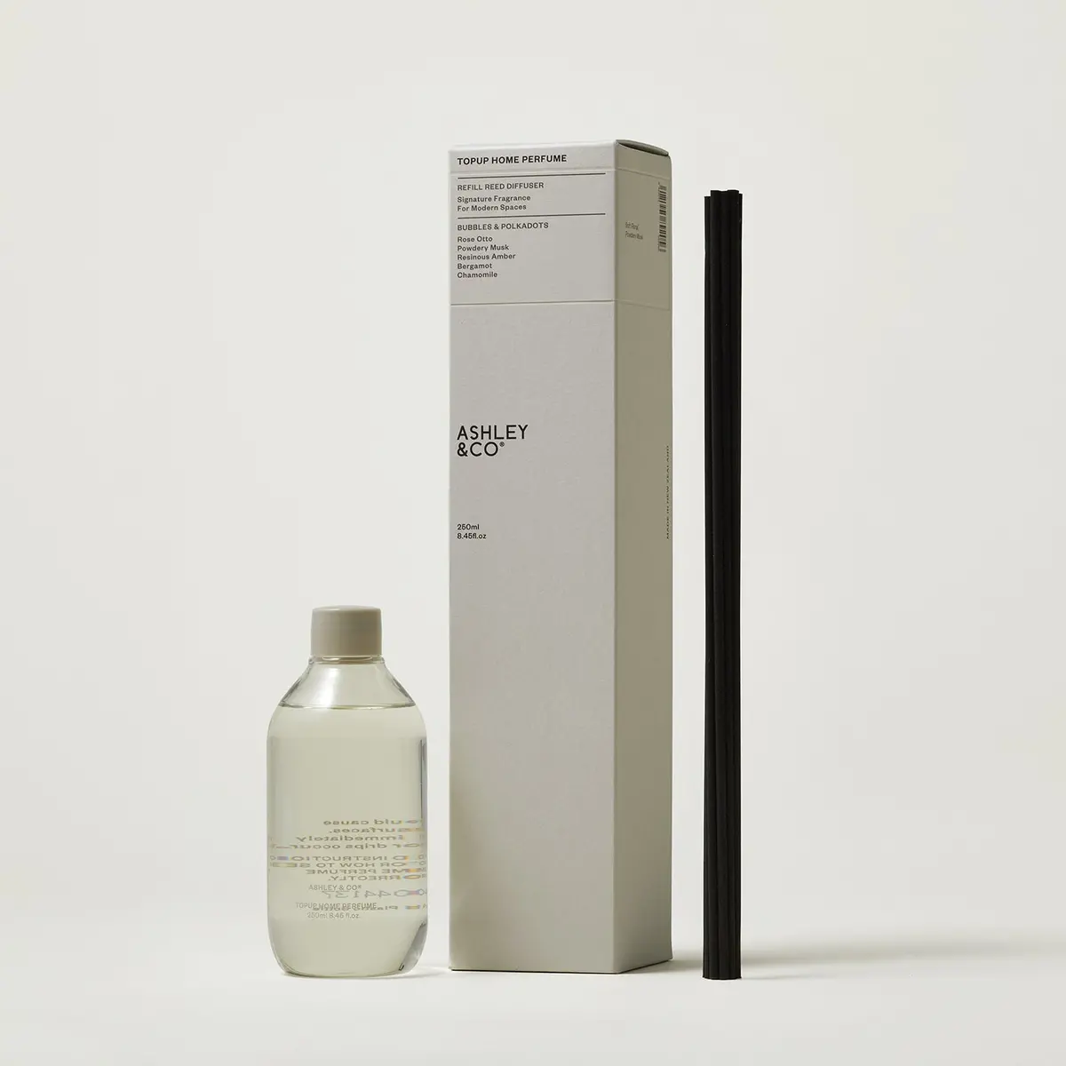 Ashley + Co | Home Perfume Scent Diffuser Topup | Bubbles + Polkadots 1