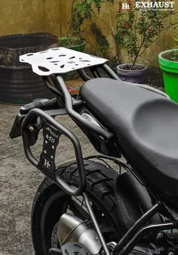 Toprack With Saddle Stay For Guerrilla 450 Sb 1027 | Ht Exhaust 1