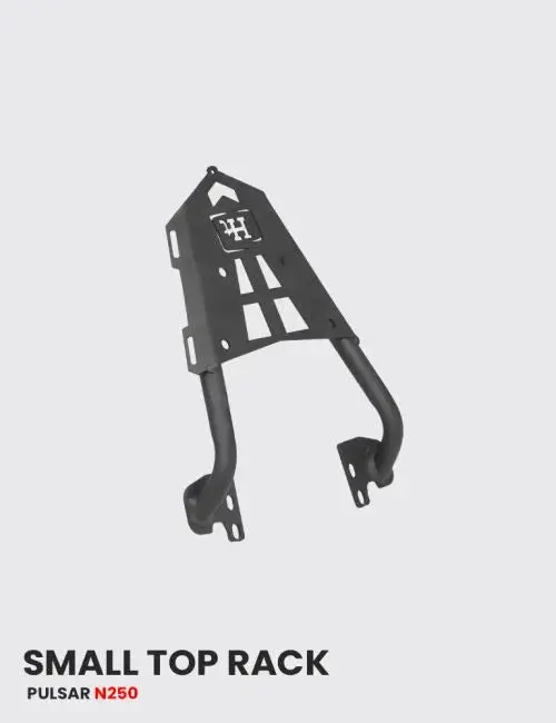 Top Rack Small For Pulsar N 250 Black Matt - Sb 772 / Ht Exhaust 1
