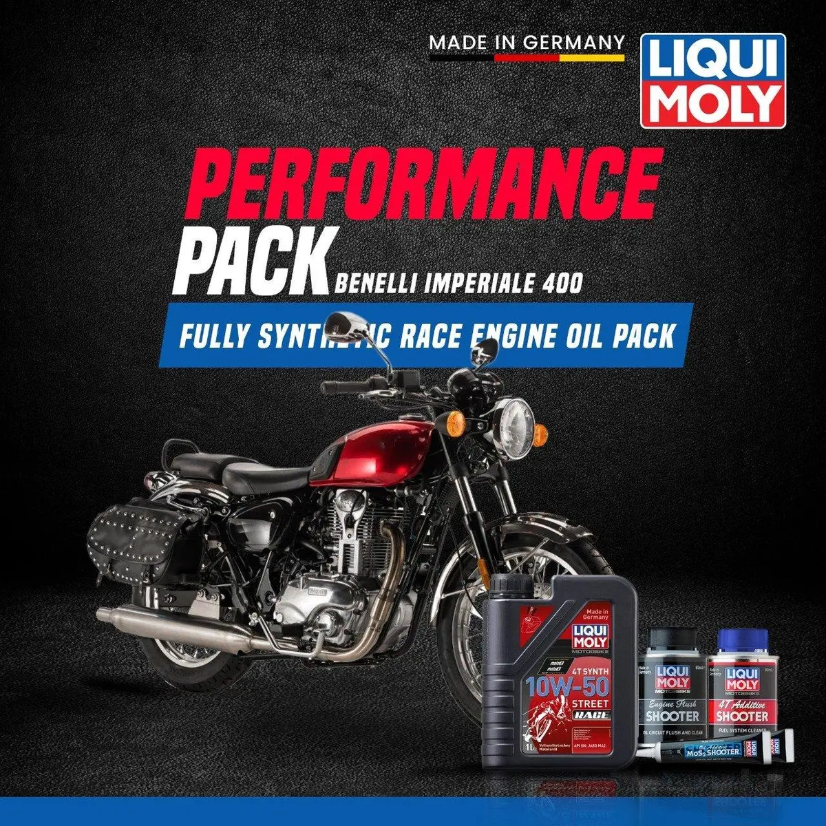 Benelli Imperiale Engine Liqui Moly Performance Pack 1