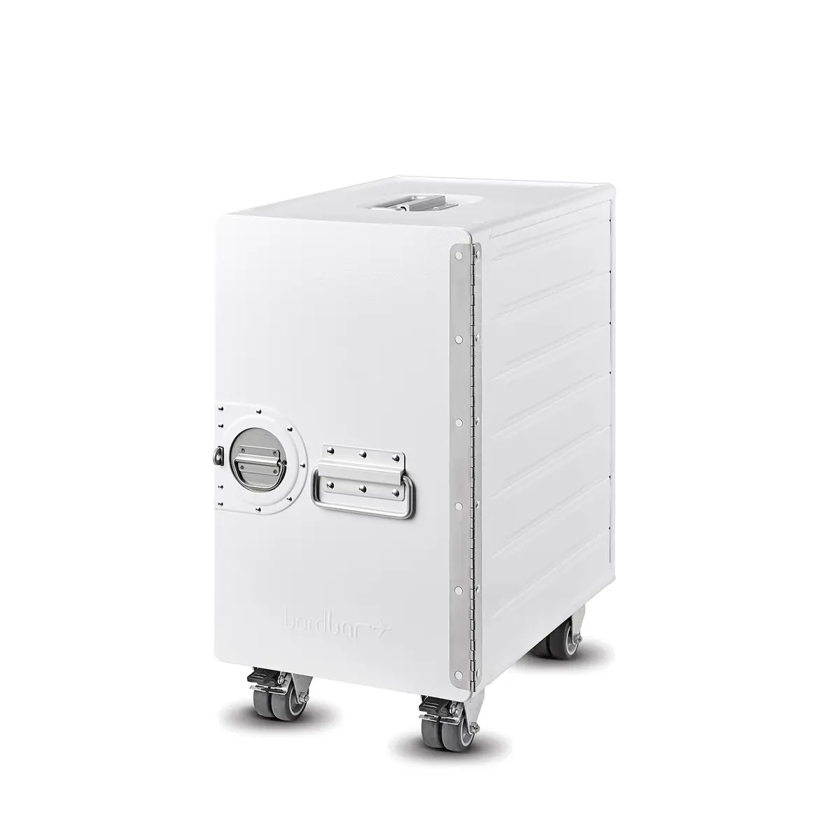 Bordbar | Box Trolley | Door Hinge Right + Bedside Equipment | White 1