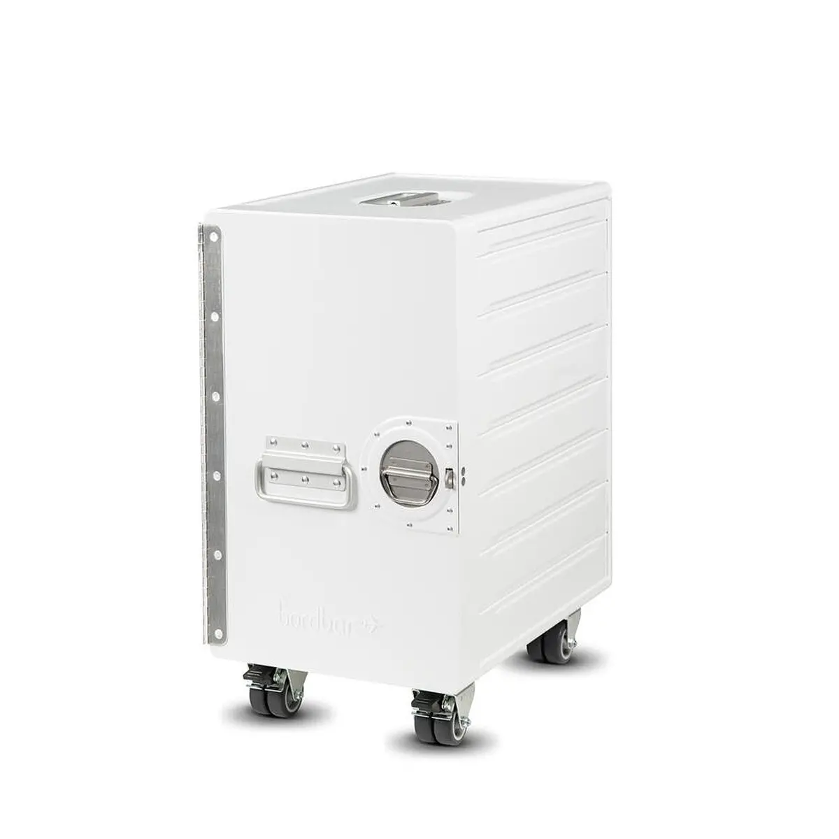 Bordbar | Box Trolley | Door Hinge Left + Bedside Equipment | White 1