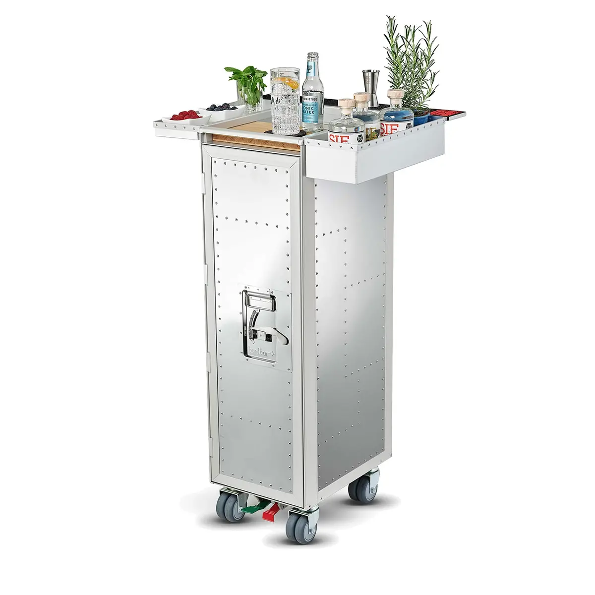 Bordbar | Airline Trolley | Rivet Rocker By Siegfried + Classic Door 1
