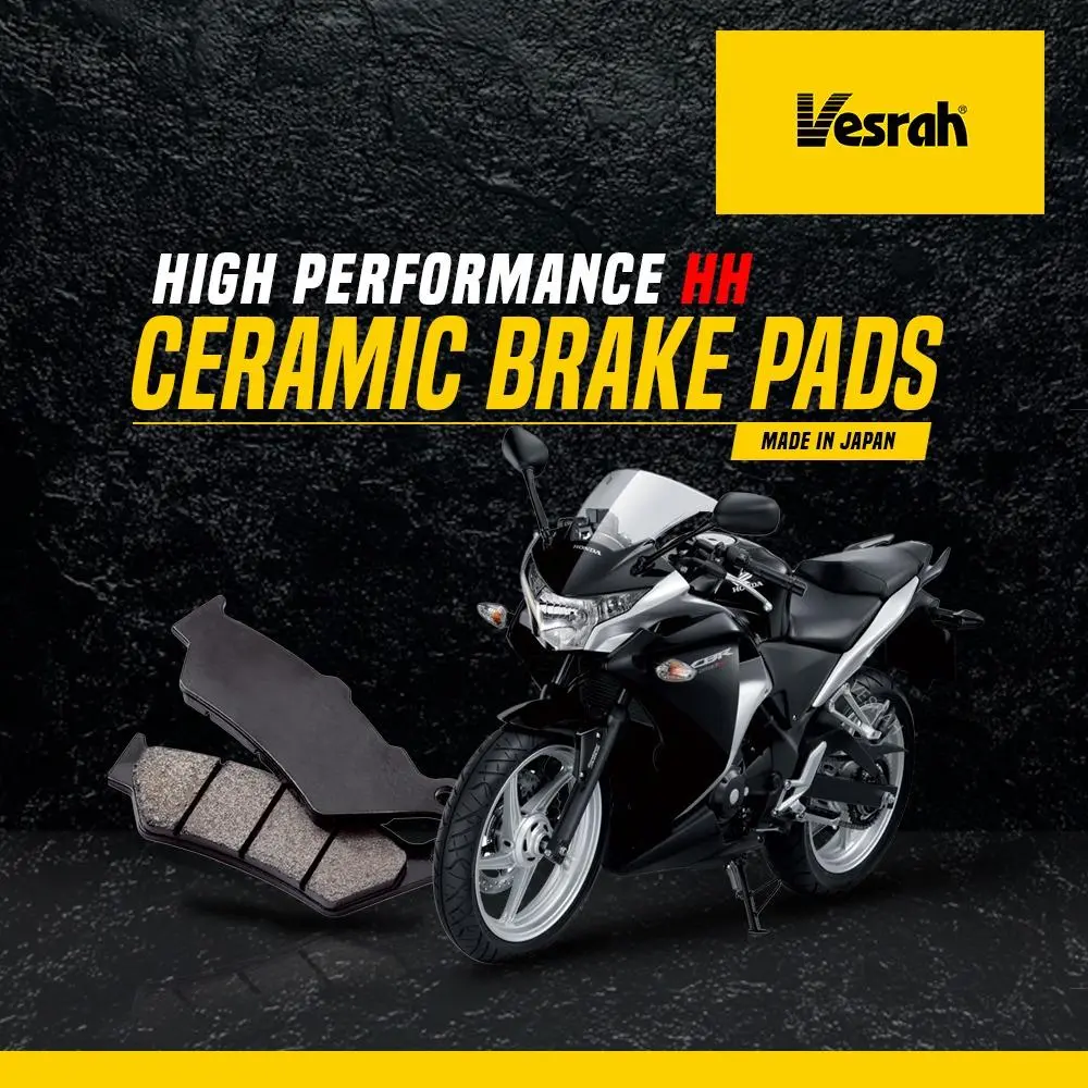 Honda Cbr 250R Abs Rear Brake Pad By Vesrah ( Ceramic)  Sd- 147 1