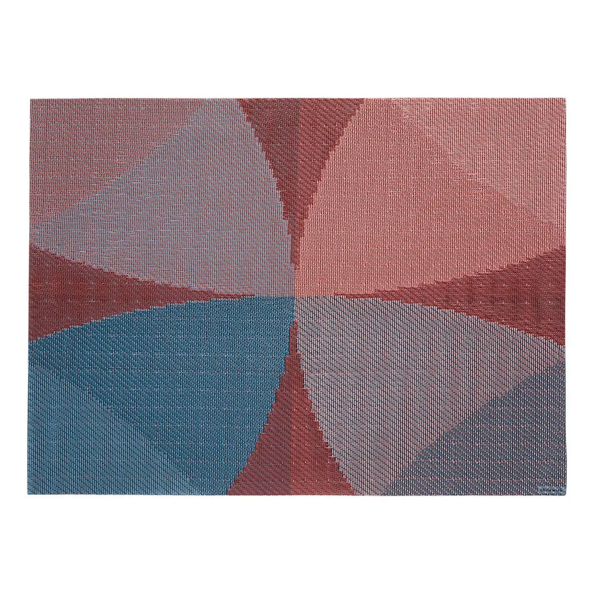 Chilewich | Placemat Rectangle | Canopy Raspberry 1