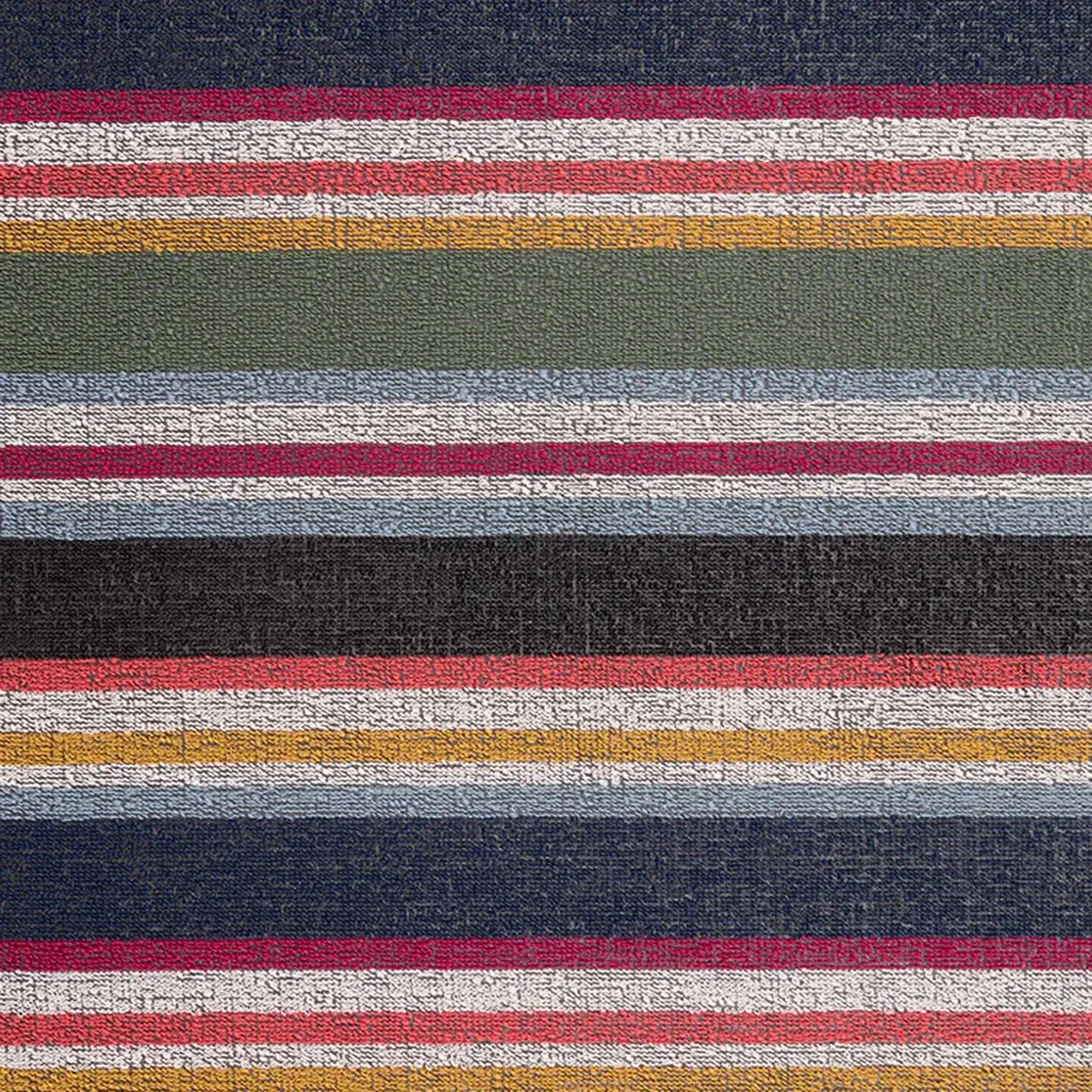 Chilewich | Shag Big Mat 91X152cm (36X60") | Shuffle Strip Petunia 1