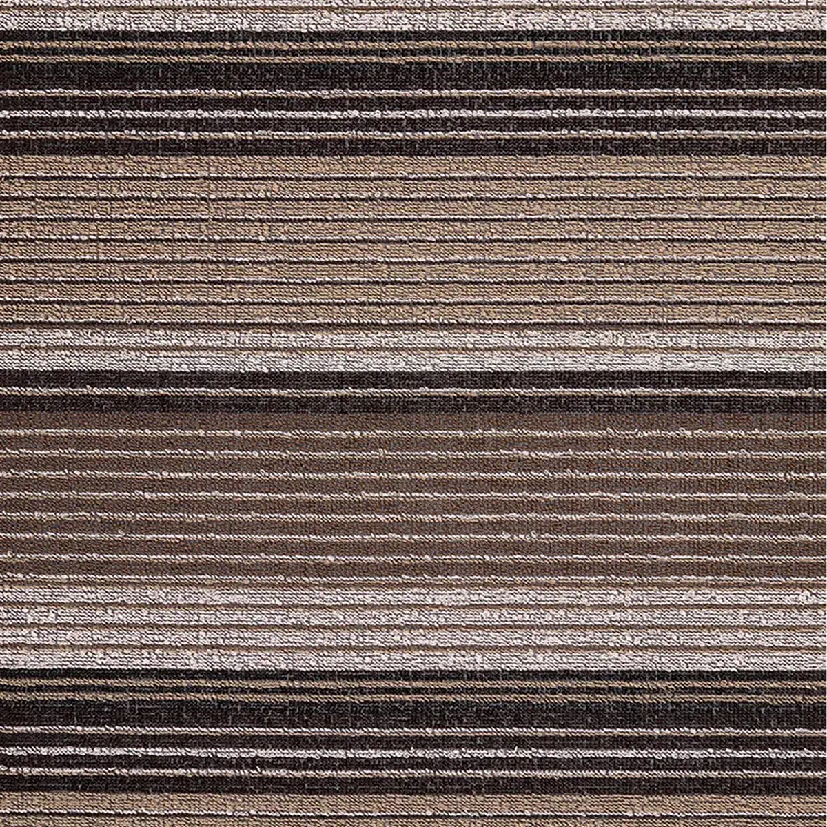 Chilewich | Shag Big Mat 91X152cm (36X60") | Pleat Stripe Oyster 1