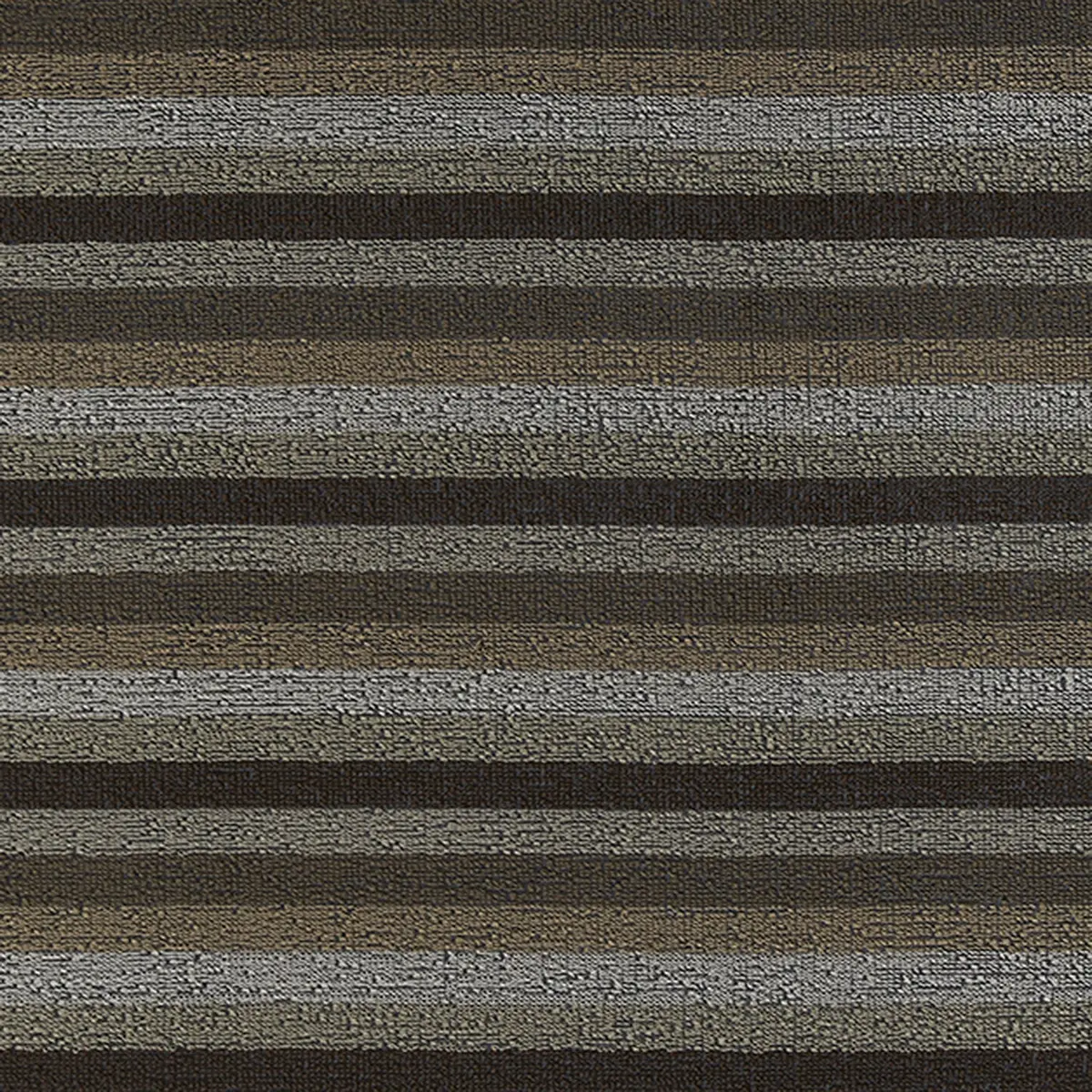 Chilewich | Shag Doormat 46X71cm (18X28") | Even Stripe Mocha 1