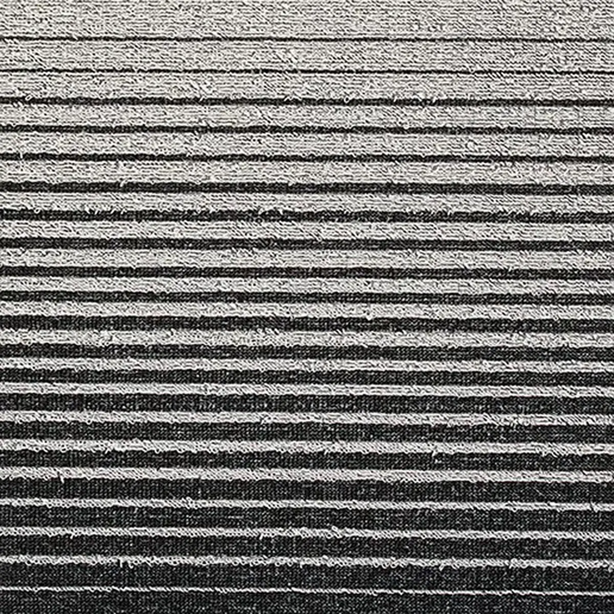 Chilewich | Shag Doormat 46X71cm (18X28") | Domino Stripe Black + White - Dc 1