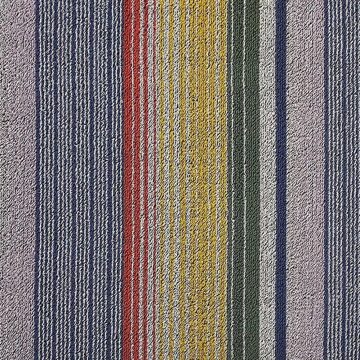 Chilewich | Shag Runner Mat 61X183cm (24X72") | Pop Stripe Multi 1