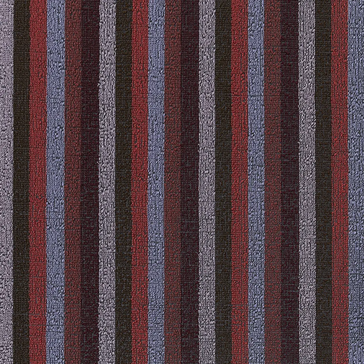 Chilewich | Shag Runner Mat 61X183cm (24X72") | Even Stripe Berry 1