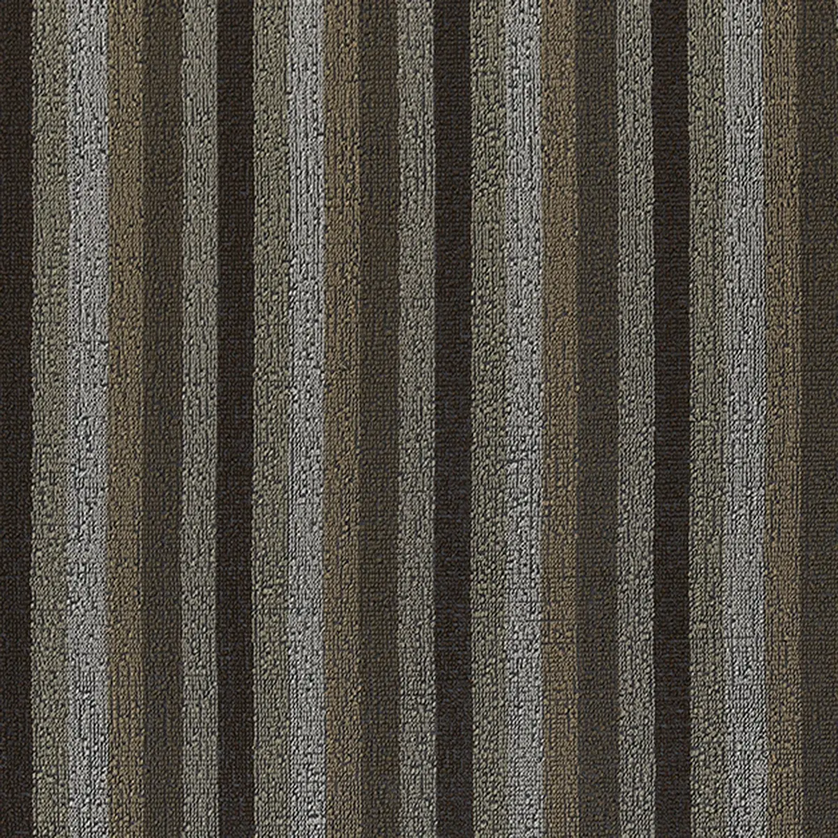 Chilewich | Shag Runner Mat 61X183cm (24X72") | Even Stripe Mocha 1
