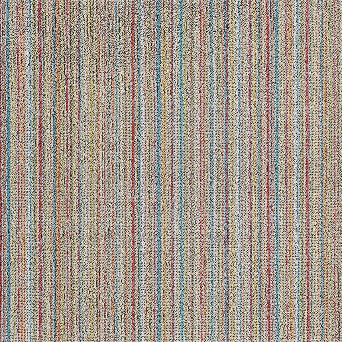 Chilewich | Shag Runner Mat 61X183cm (24X72") | Skinny Stripe Soft Multi 1
