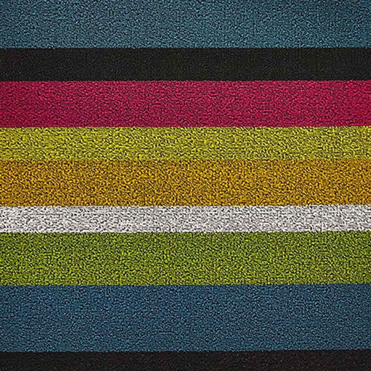 Chilewich | Shag Big Mat 91X152cm (36X60")  | Bold Stripe Multi 1