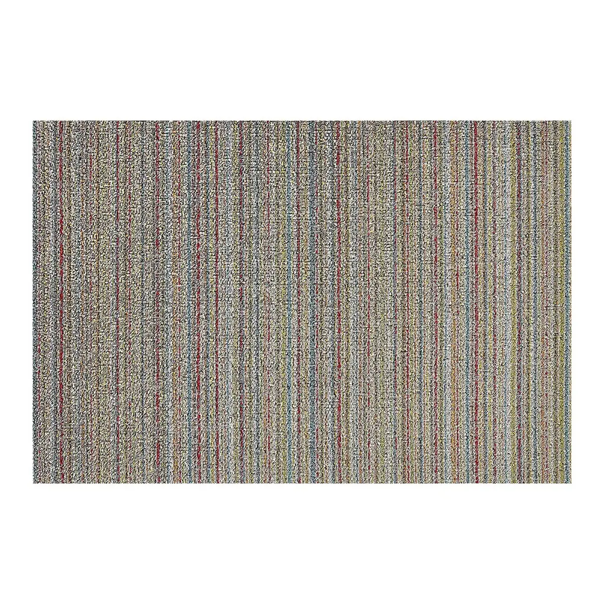 Chilewich | Shag Utility Doormat 61X91cm (24X36") | Skinny Stripe Soft Multi 1