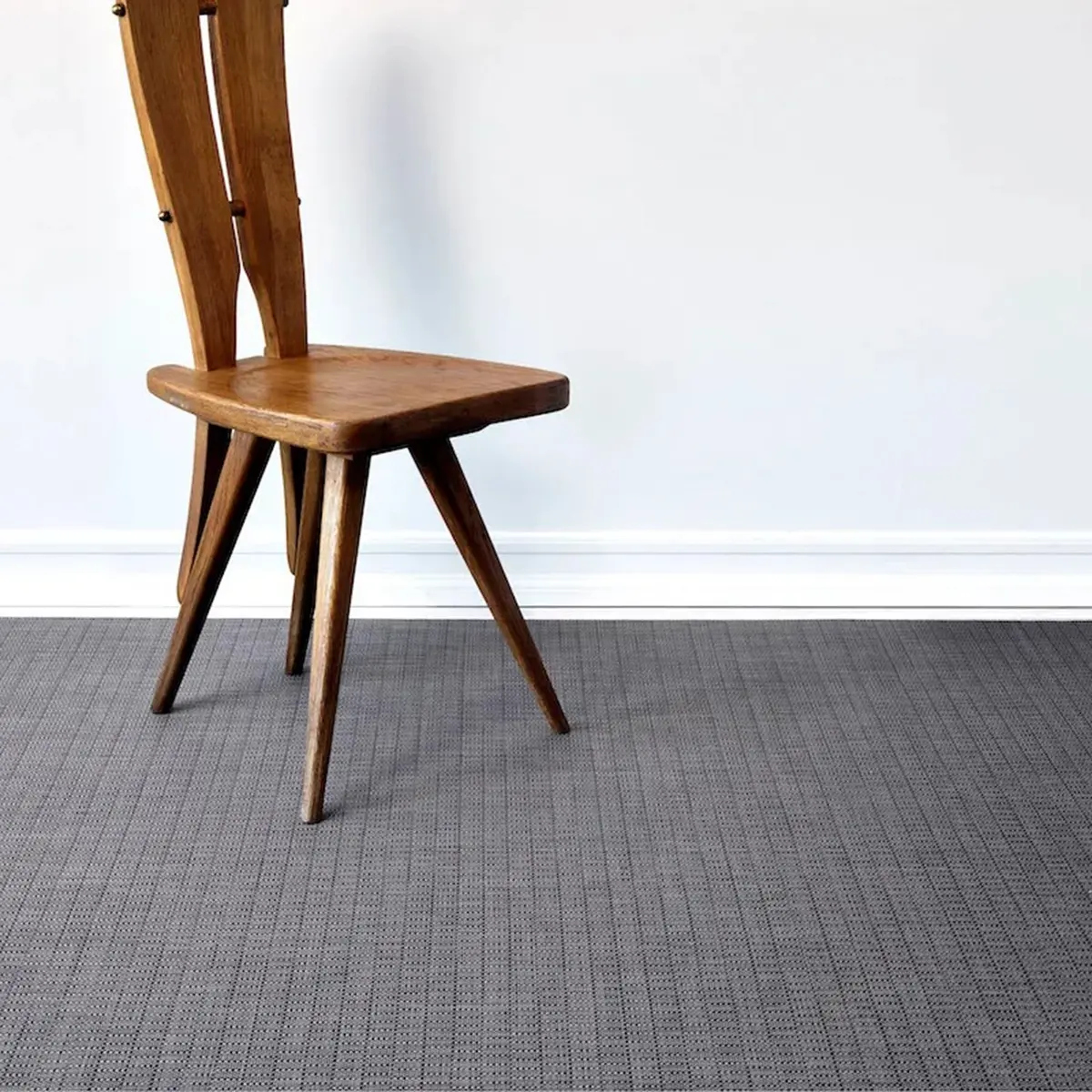 Chilewich | Woven Floormat 59X92cm (23X36") | Thatch Pewter 1