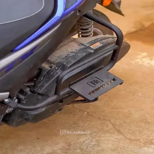 Foot Rest For Aerox 155 – Ftr 725 – Ht Exhaust ( Both Side ) 1