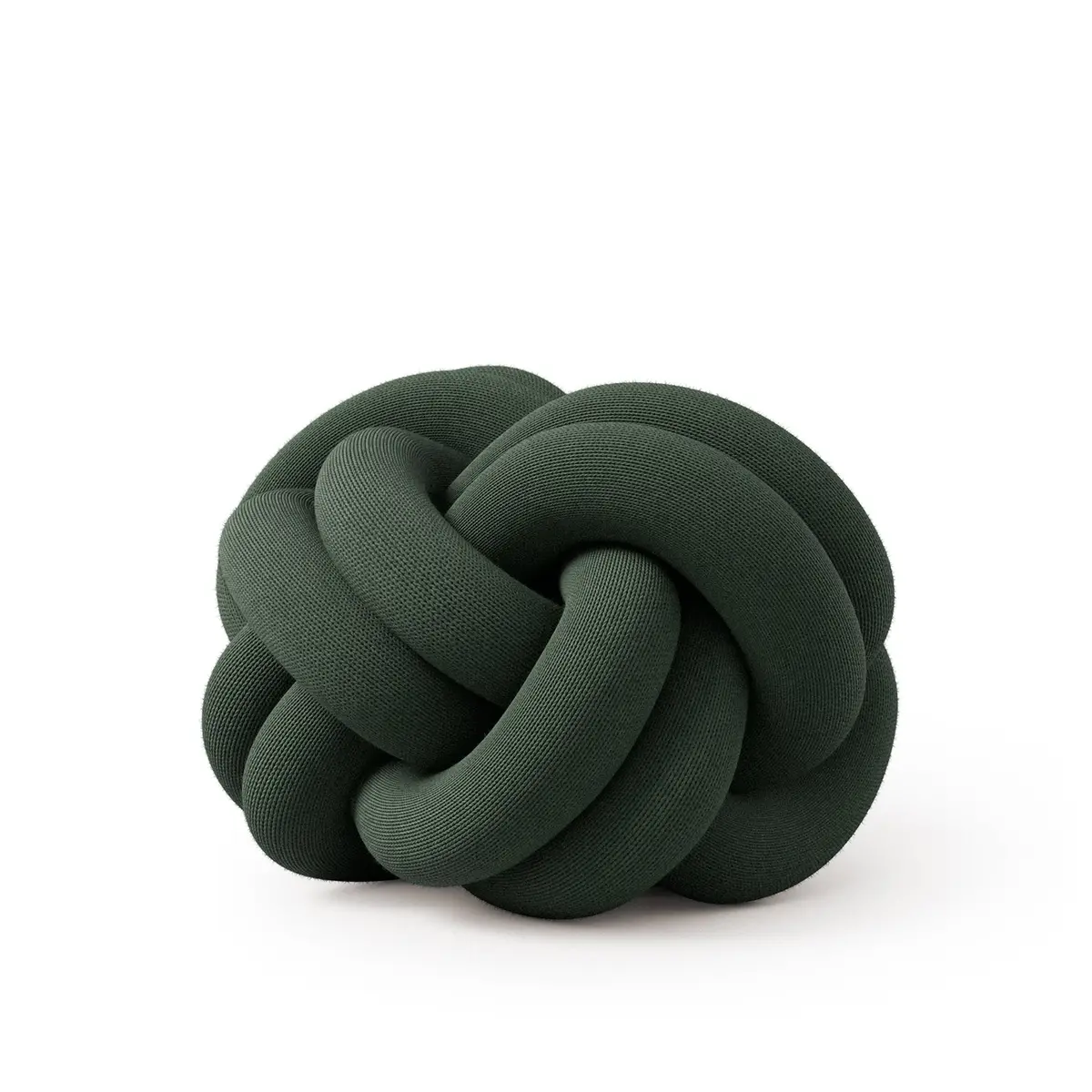 Design House Stockholm | Knot Cushion | Forest Green 1