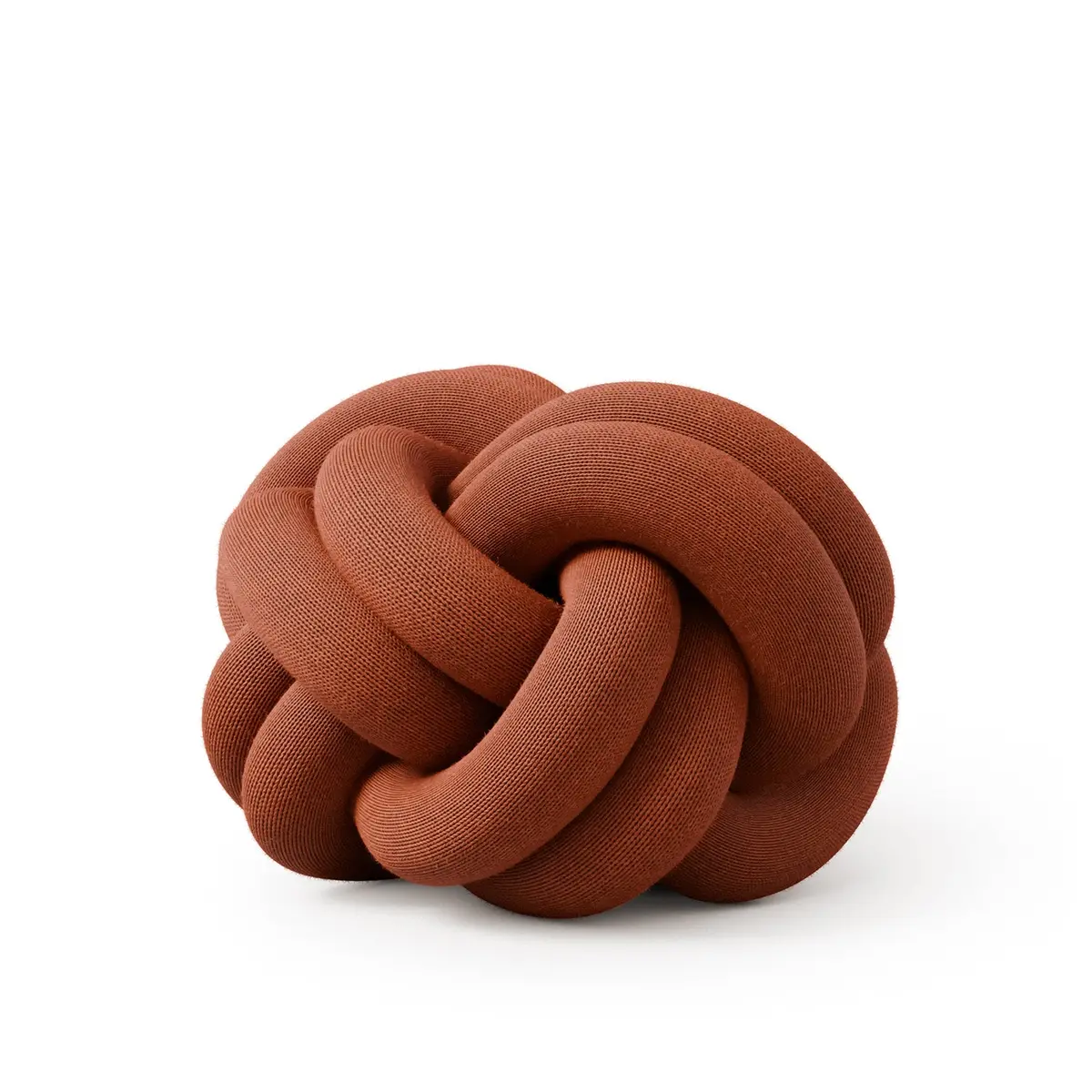 Design House Stockholm | Knot Cushion | Ochre 1