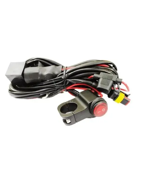Hjg Foglight Wiring Harness Kit With Relay/ Switch/ Fuse/ Flasher 1
