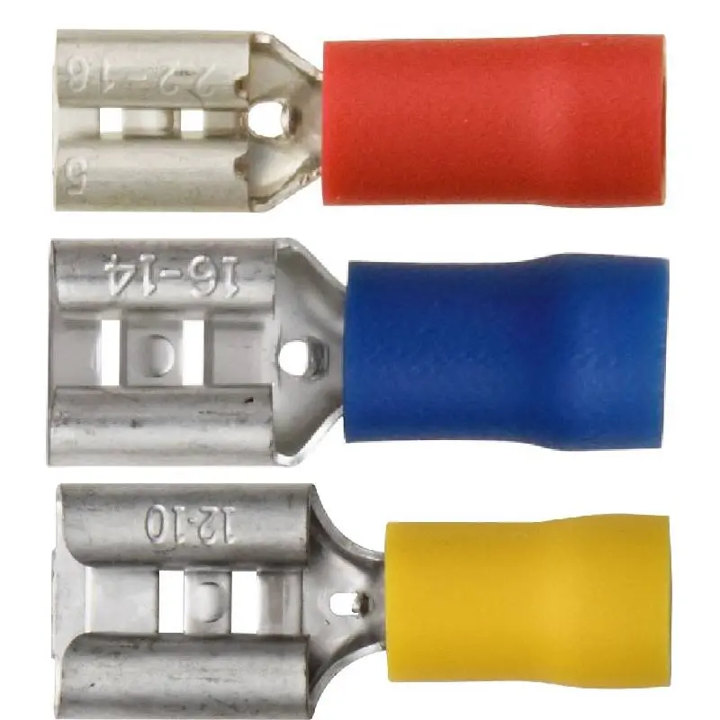 Insulated Push-On Female Terminals 1