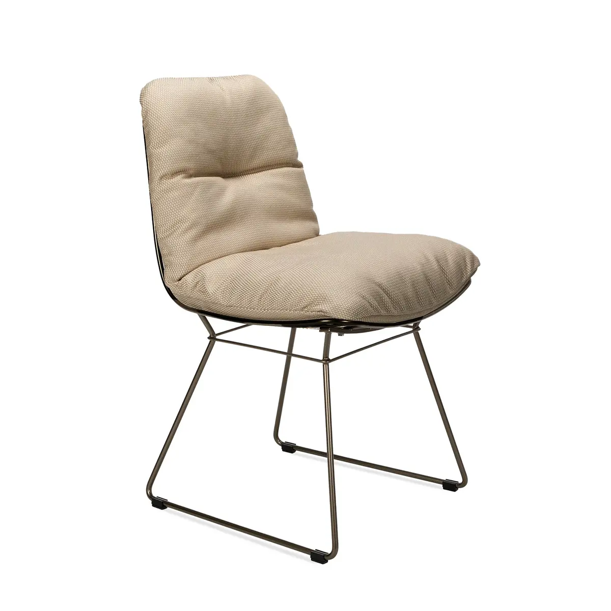 Freifrau | Leyasol Chair | Lopi Chai + Steel Bronze Glaze Frame 1