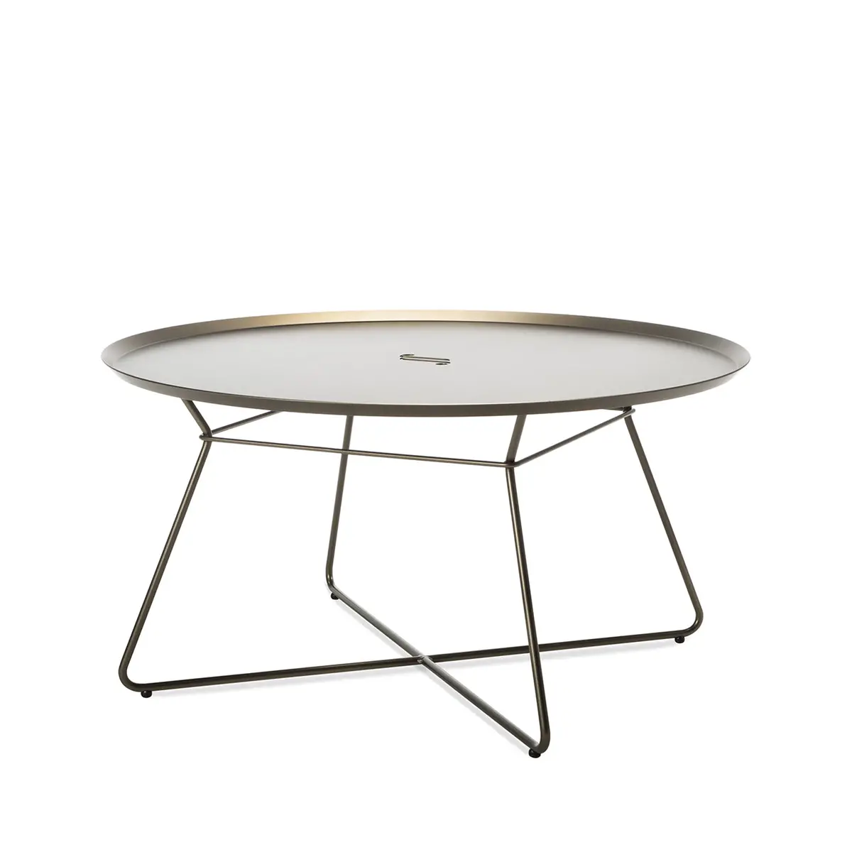 Freifrau | Leyasol Outdoor Coffee Table | Extra Large | Steel Bronze Glaze 1