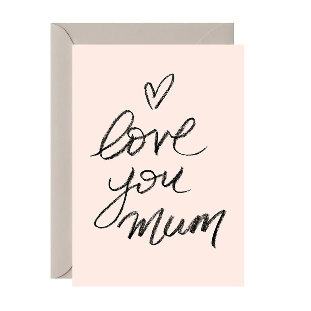 Galina Dixon | Greeting Card | Love You Mum (Blush) 1