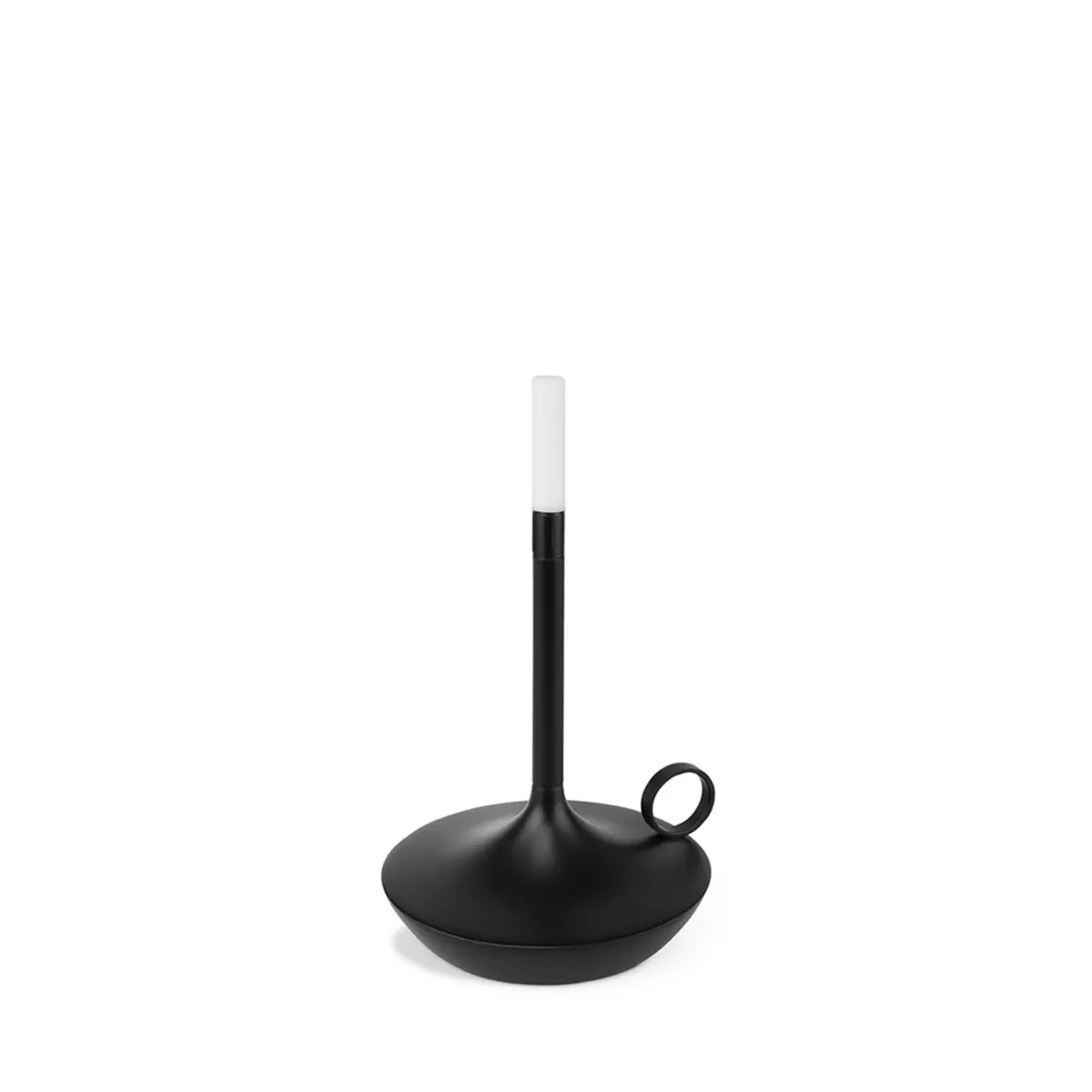 Graypants | Wick Portable Table Lamp | Black 16Cm 1