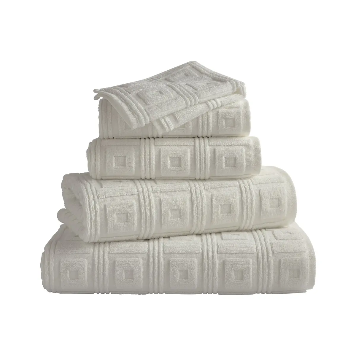 Greg Natale | Astoria Towelling Collection | White - Lc 1