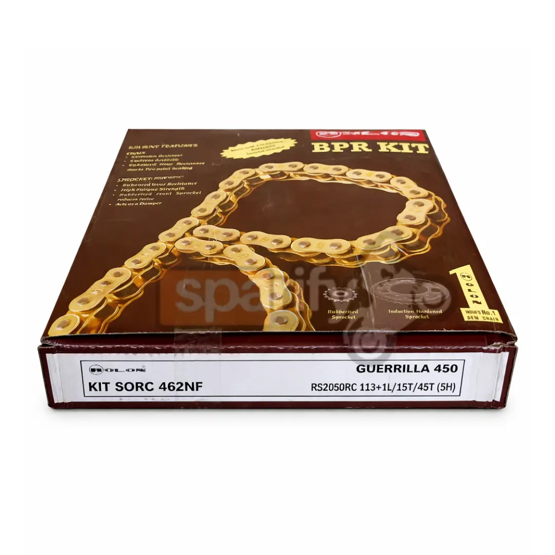 Re Guerrilla 450 Rolon Brass Chain Sprocket Kit  Sorc 462Nf 1