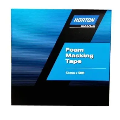 Norton Foam Edge Masking Tape 13 Mm X10 M Each 1