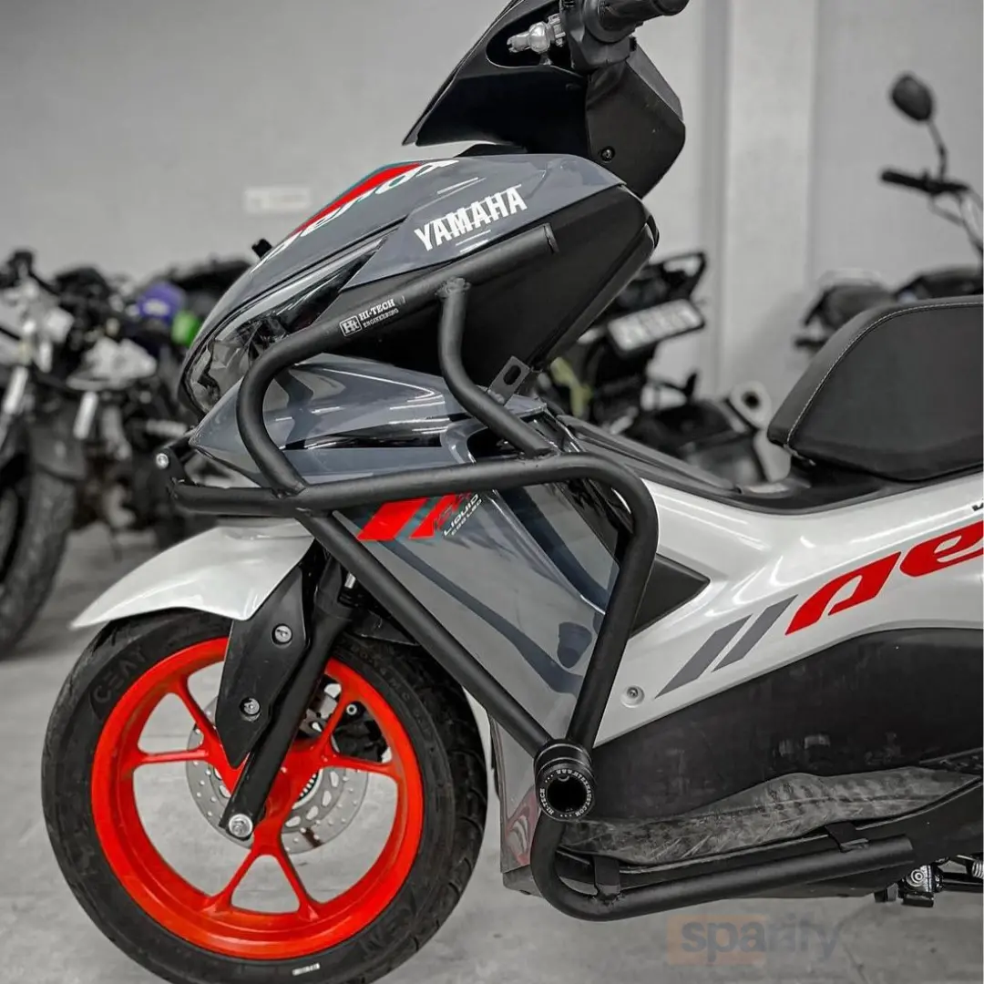Aerox 155 Crash Guard With Metal Slider Sb 712 – Ht Exhaust 1