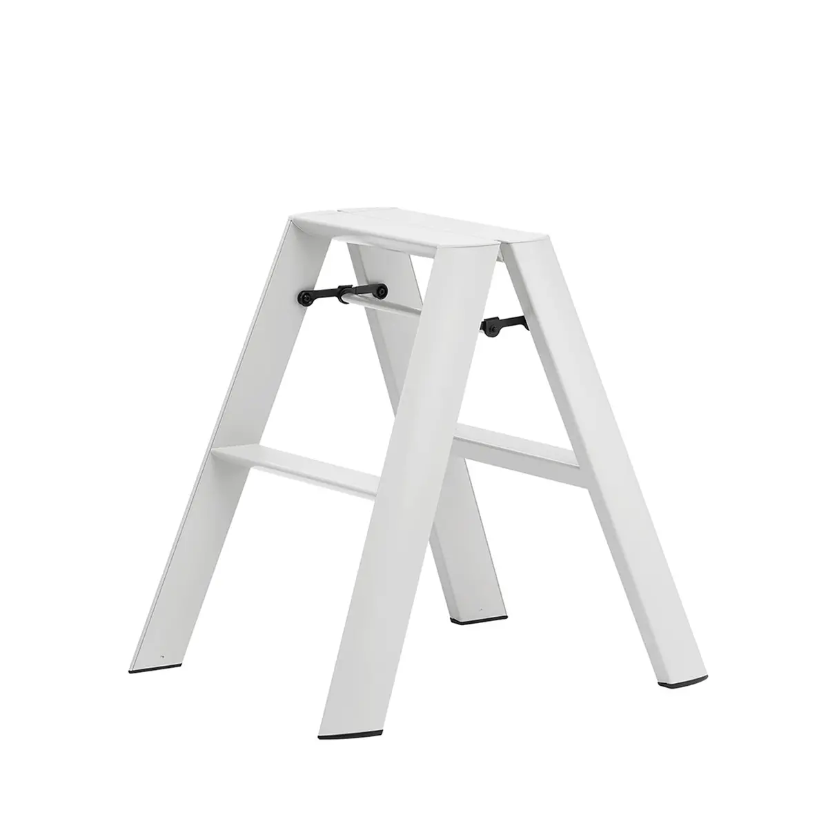 Hasegawa | Lucano 2 Step Ladder | Crystal Grey 1
