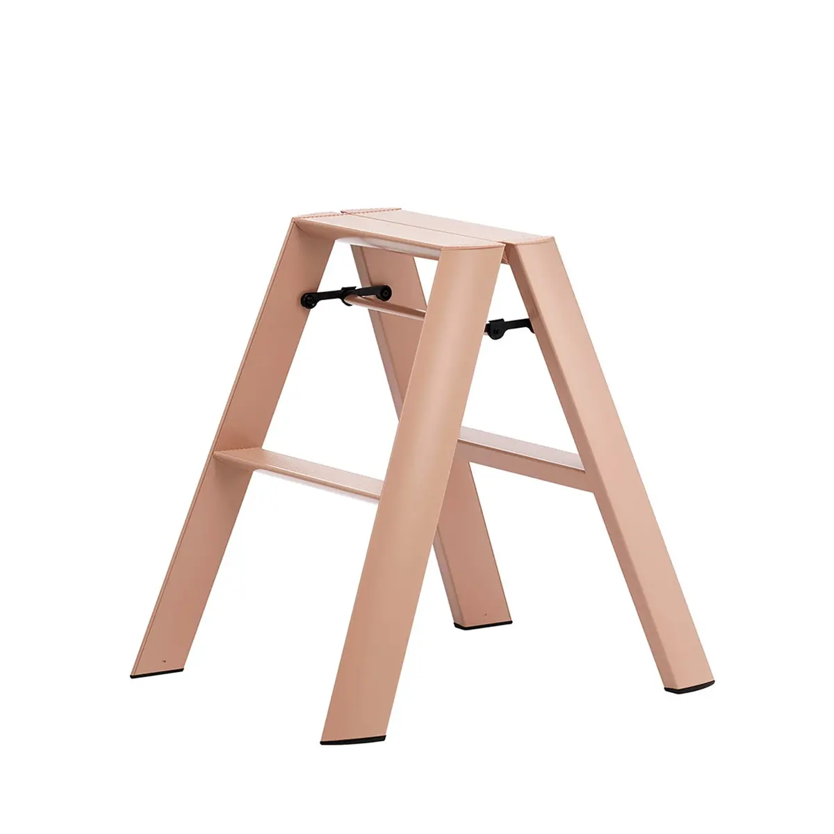 Hasegawa | Lucano 2 Step Ladder | Peach Brown 1