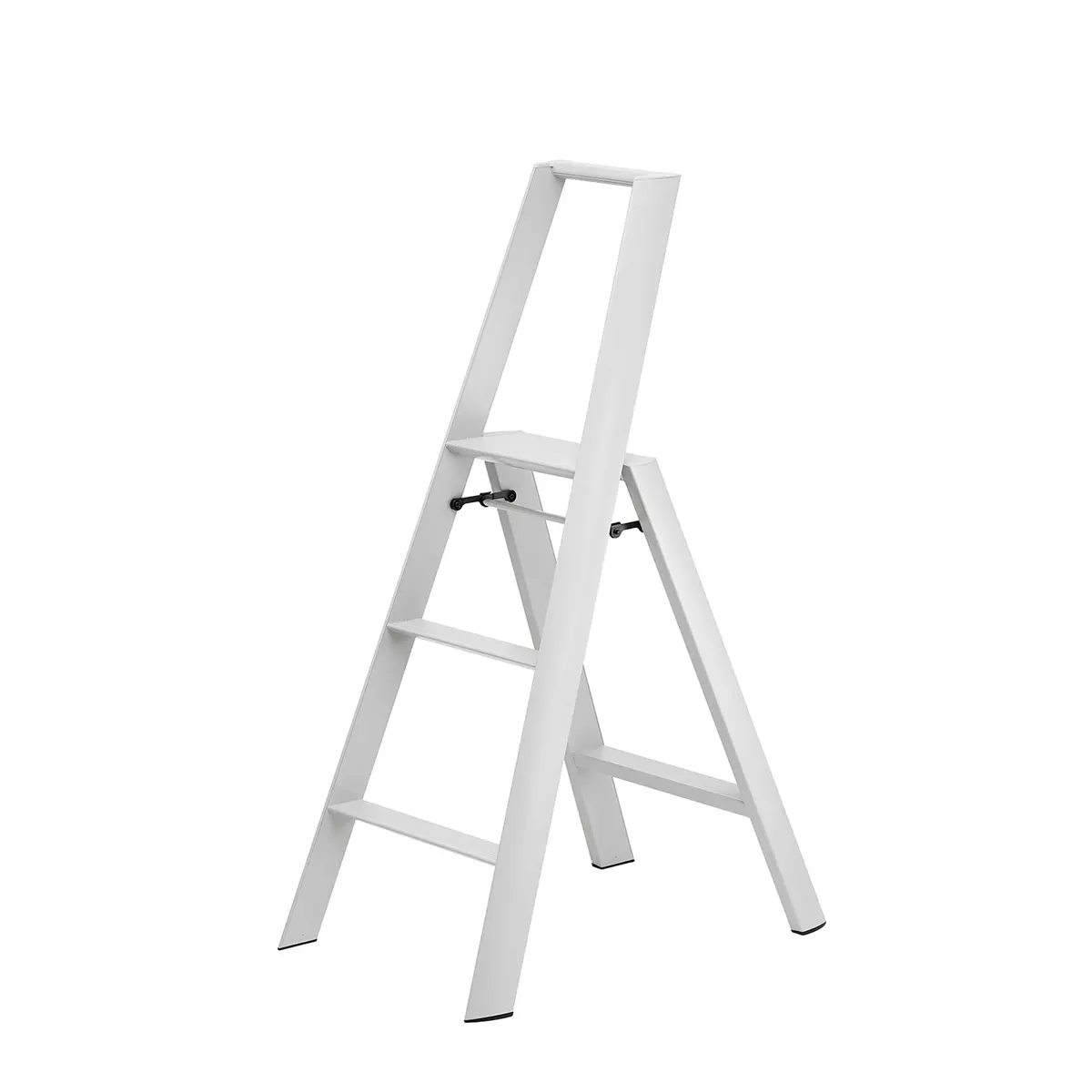 Hasegawa | Lucano 3 Step Ladder | Crystal Grey 1