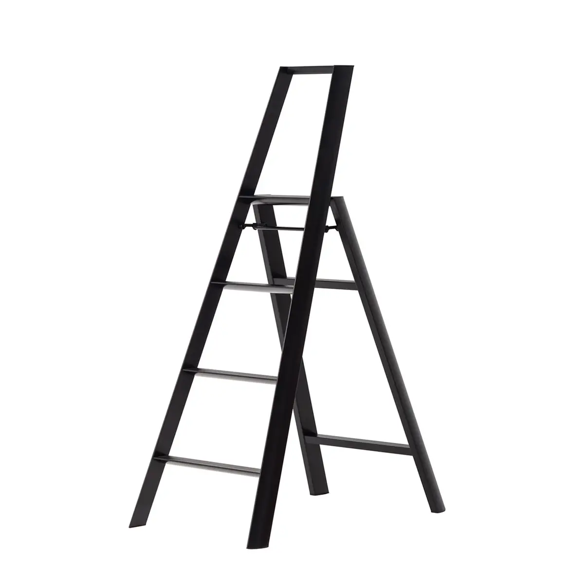 Hasegawa | Lucano 4 Step Ladder | Black 1