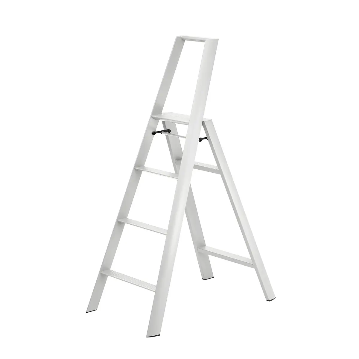 Hasegawa | Lucano 4 Step Ladder | Crystal Grey 1